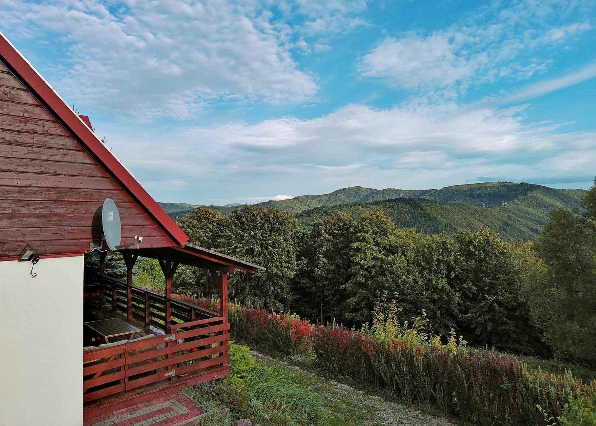 Domek Na Hrobaczej - Jacuzzi&Sauna Międzybrodzie Bialskie Exterior foto