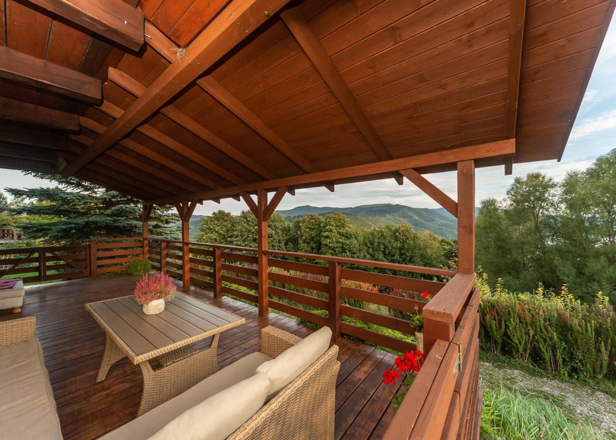 Domek Na Hrobaczej - Jacuzzi&Sauna Międzybrodzie Bialskie Exterior foto