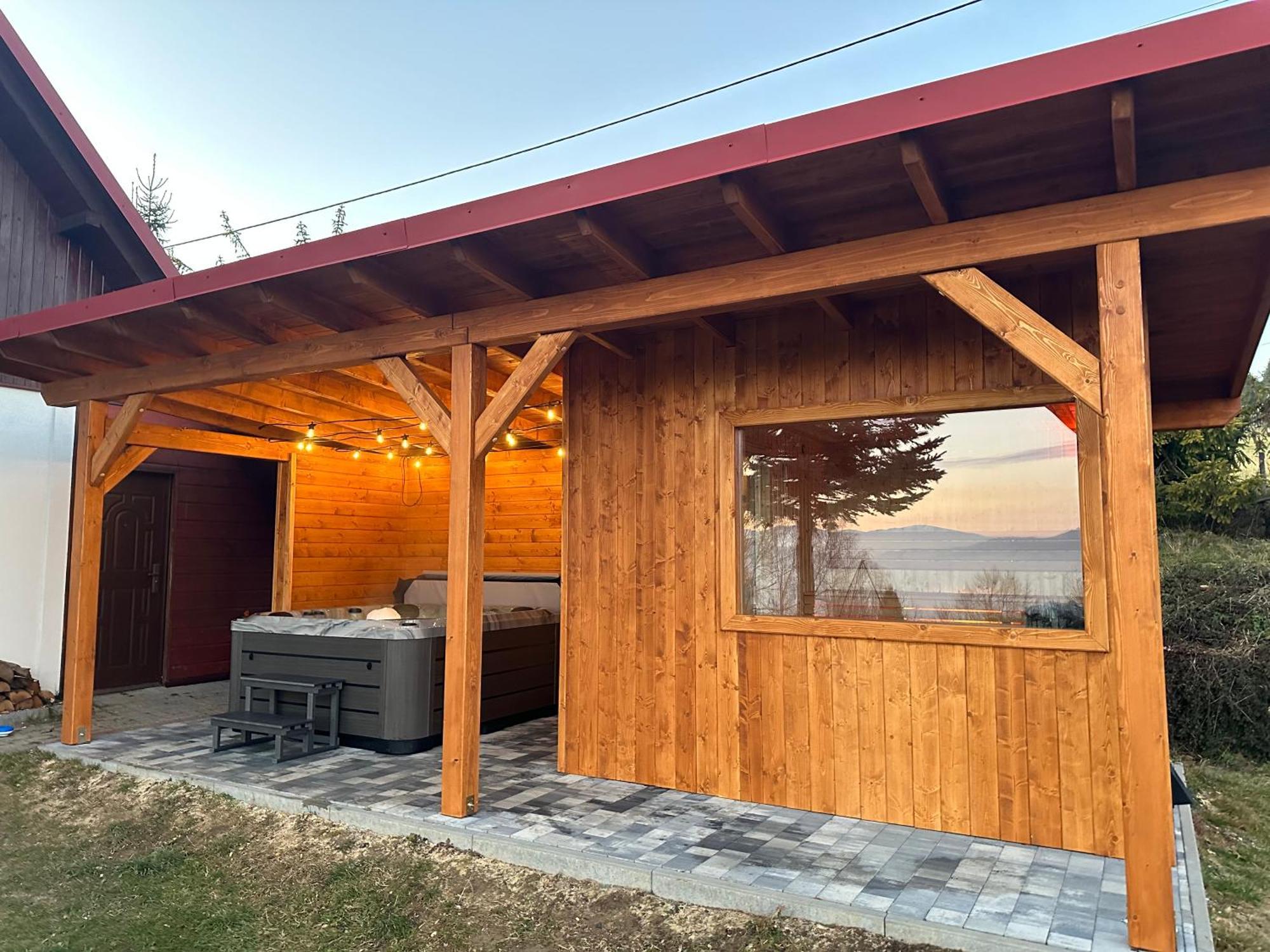 Domek Na Hrobaczej - Jacuzzi&Sauna Międzybrodzie Bialskie Exterior foto